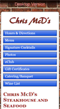 Mobile Screenshot of chrismcds.com