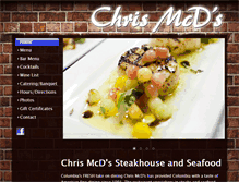 Tablet Screenshot of chrismcds.com